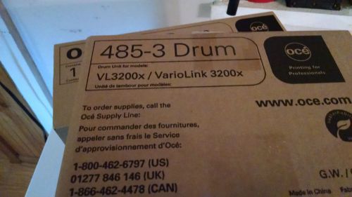 Two Oce 485-3 Drums VL#200x New in box unopened