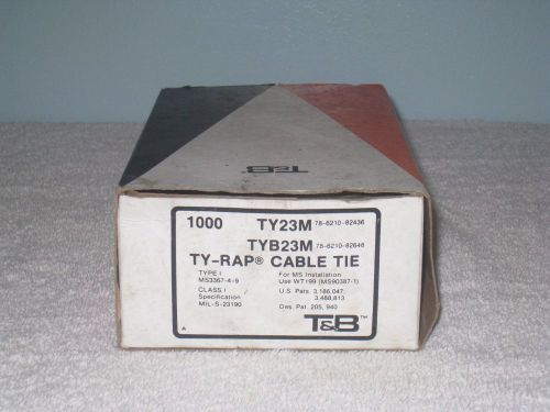 Thomas &amp; Betts 3.62&#034; Cable Ties (box of 1000)