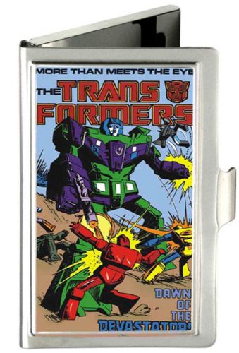 Transformers - #36 DAWN OF THE DEVASTATOR! Comic Cover - Business Card Holder