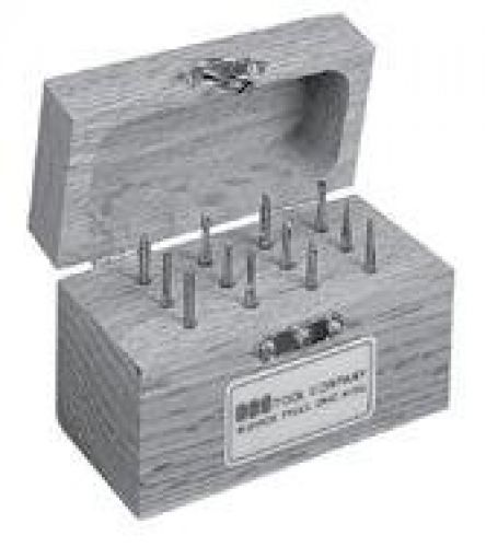 SGS Tool Company 18201 Bur Set 1 D/C Carbide Bur 1/8 Diameter 1/8 Shank Diameter