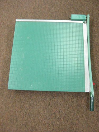 Vintage PREMIER 25&#034; Wood Metal Paper Cutter NO SHIPPING LOCAL PICK UP ONLY