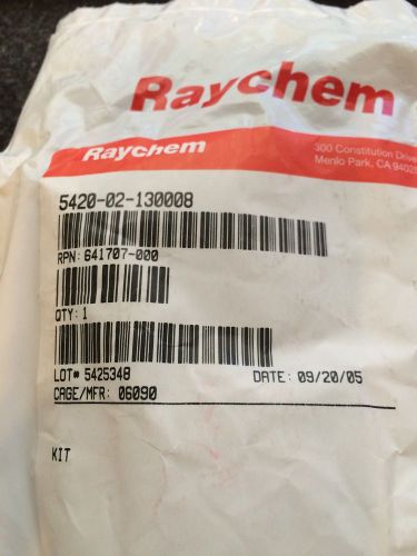 Raychem 542002130008 includes 207W613-100/184  and 722977-000 ADAPTER