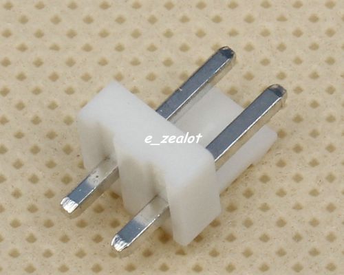 50pcs VH3.96-2P 3.96mm VH-2P Connector Pin Header Plastic base Metal Pin Perfect