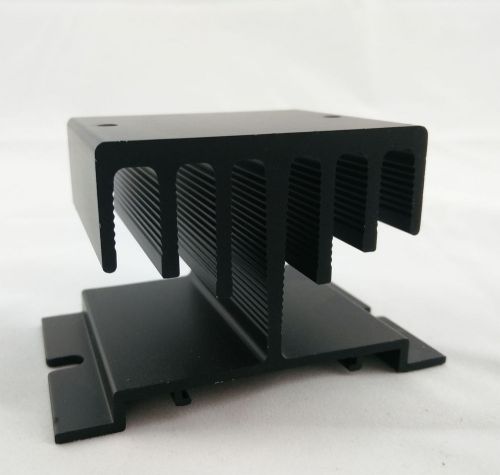 1pc Black Aluminum Heat Sink for FOTEK Solid State Relay HS-50H Heatsink