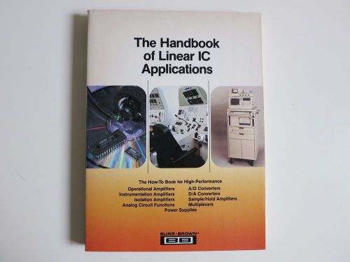 1991 The Handbook of Linear IC Applications, Burr-Brown