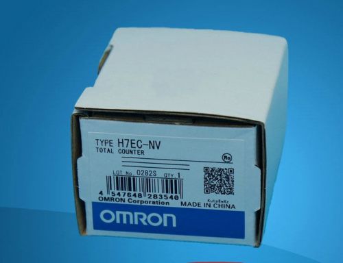 New OMRON Digital Total Counter H7EC-NV 8Digits LCD Display