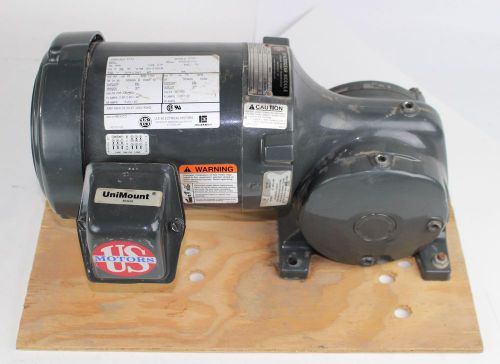 U.s. electrical motors unimount gearmotor .75hp 58:1 e183-e438 usg for sale