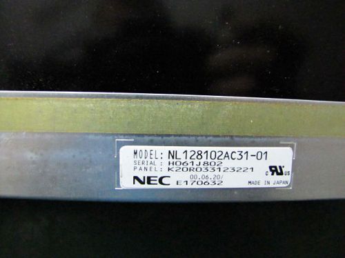 NEC,  LCD, NL128102AC31-01