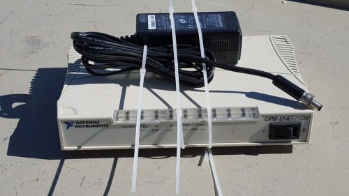 NI GPIB ENET 100 high speed Ethernet controller, good working condition
