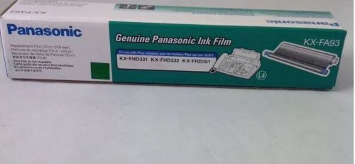 Genuine Panasonic KX-FA93 Replacement Ink Film  FREE SHIPPING