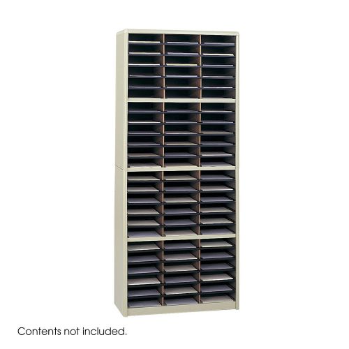 Safco Products Company Value Sorter Organizer (72 Compartments) Sand