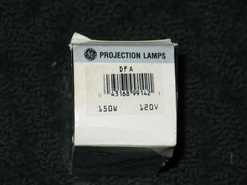 GE Projection Lamp DFA Gold Top NOS B&amp;H DeJur GAF Elmo Argus ShowMaster 8mm