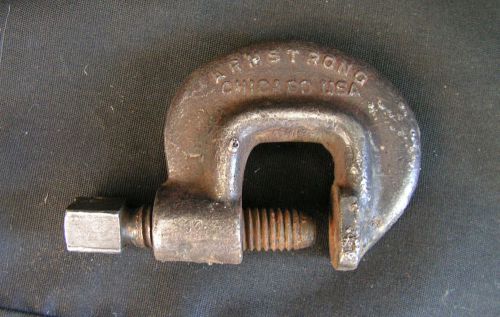 Vintage Armstrong No 9  Heavy Duty Service Bridge C Clamp  Tool 13/16&#034; opening