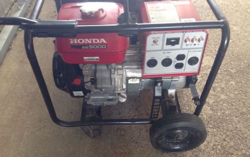 Honda eg5000x gasoline generator a-x for sale