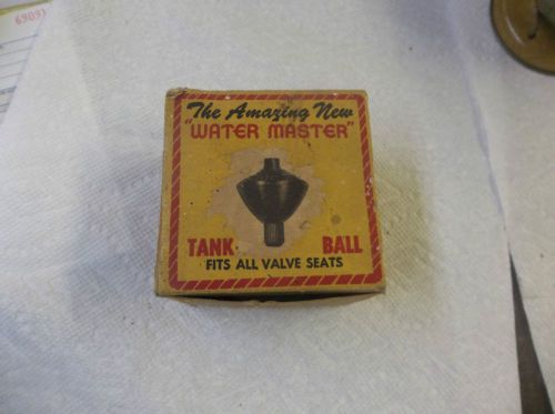 Vintage Water Master Thrust-Back Collar - Toilet Tank Ball in Original Box