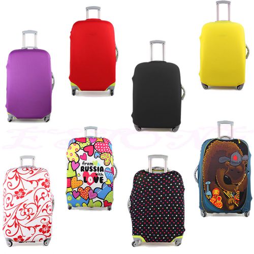 Fashion luggage carrier protector elastic suitcase cases cover dust-proof bag for sale