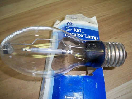 GE HPS Lucalox Lamp GENERAL ELECTRIC  100W LU100 S54 - Mogul Base
