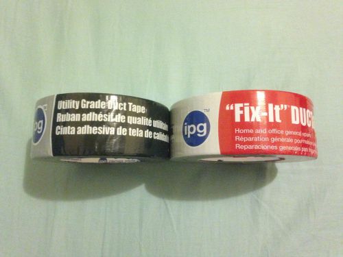 x2 Lot  Duct Tape by IPG (Intertape Polymer Group) FREE SHIPPING