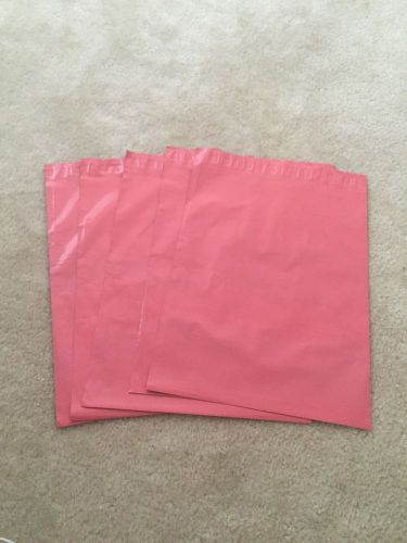 5 - Pink 10 X 13&#034; Poly Mailers Boutique  Shipping Bags Envelopes