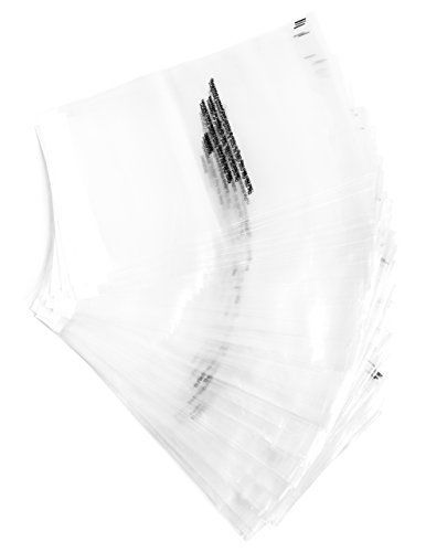 1000 (6&#034;x9&#034;) Clear Peal and Seal 1.5 Mil Poly Bags with Suffocation Warning