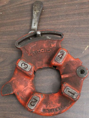 Ridgid Universal 1/4&#034; - 2&#034; Bolt 1/8&#034; - 2&#034; Pipe Threading Die Head 811A