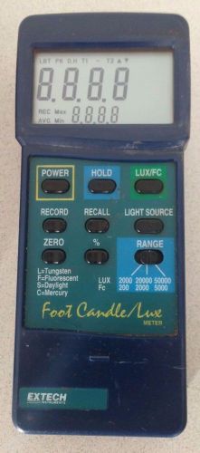 EXTECH INSTRUMENTS FOOT CANDLE LUX METER L466027