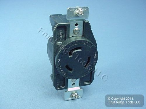Cooper l10-20 locking receptacle twist lock outlet l10-20r 20a 125/250v cwl1020r for sale
