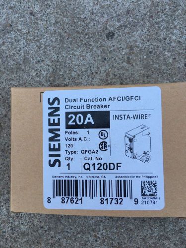 (20) Q120DF Arc Fault Circuit Interrumper ( Box Of 20 )