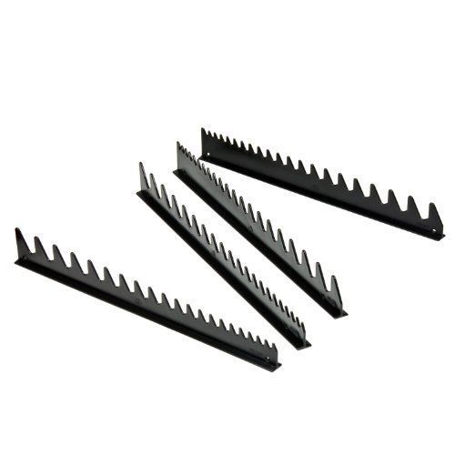 Ernst Manufacturing 6015-Black 40-Tool Space Saver Wrench Rail Kit Wrench Rail