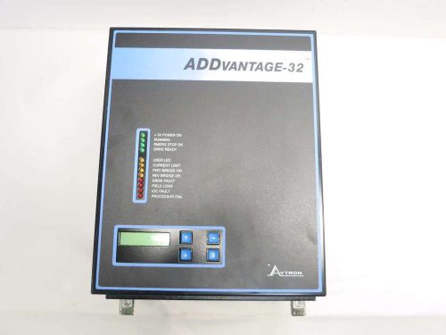 NEW AVTRON B25587-28 ADDVANTAGE-32 MICROPROCESSOR DRIVE 150/300/375V-DC D518143
