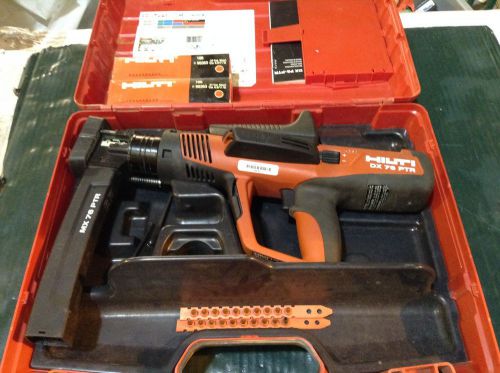 Hilti DX 76-MX Powder-Actuated Fastening Tool, Includes Case and Cartridges