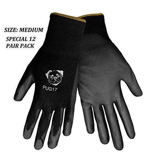 Global Glove Global PUG Work Glove PUG17M Polyurethane/Nylon Glove, Work,