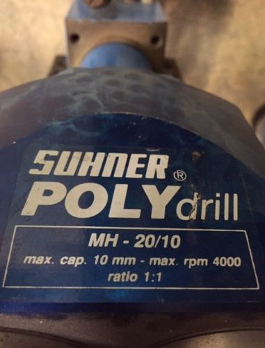 Suhner Monomaster Drill MH-20/10 (comes with twin spindle head)