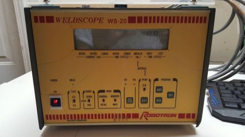WeldScope Robotron Model WS-20 Weld Controller