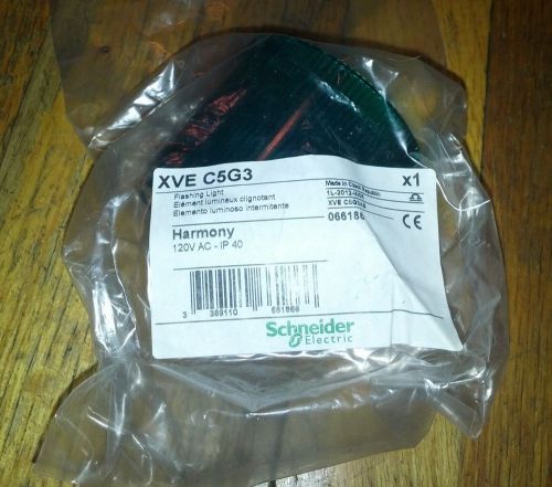 Schneider Electric XVEC5G3 XVE Lens Units with Flashing LED Green