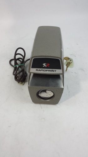 Rapidprint are ar-e date time document stamp w/2keys -14553 for sale