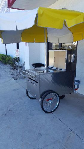 USED ALL AMERICAN PUSH HOT DOG CART