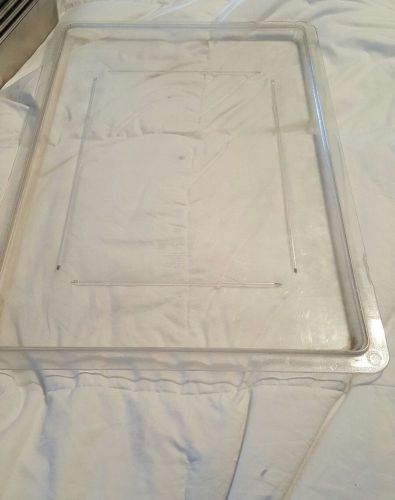 Cambro 1826CCW135 Camwear® Cover 18&#034; x 26&#034; clear  - set of 4