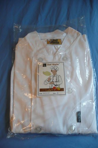 Chef Jacket by Chef Works Size Medium New In Package White