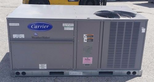 Carrier commercial 4 ton gas package unit 460 volts 3 phase for sale