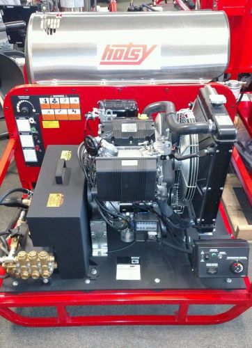 Used hotsy hcd hot water diesel engine 4.4gpm @ 3000psi pressure washer for sale