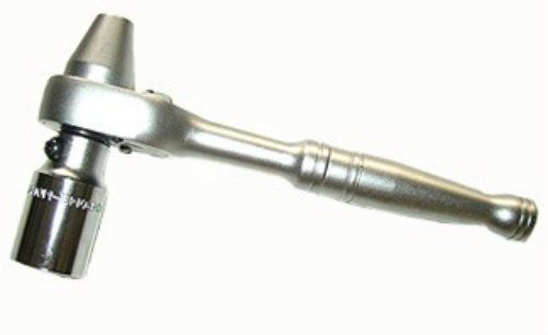 1/2 Inch Dr. Scaffold Ratchet Wrench 6 Point 7/8 Replaceable Socket Extra Rugged