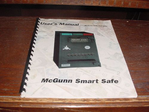 Locksmith Edition 1 McGunn Smart Safe Company User&#039;s Manual 1998