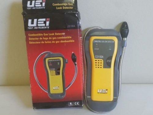 Uei test instruments cd100a combustible gas leak detector for sale