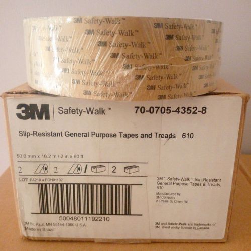 3M Safety Walk 610 2-Inch x 60-Ft. Roll Slip Resistant  Tread Tape