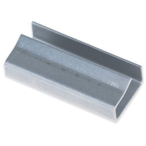 Box Partners Metal Poly Strapping Seals 1/2&#034; Open/Snap On - (PS12SEAL)