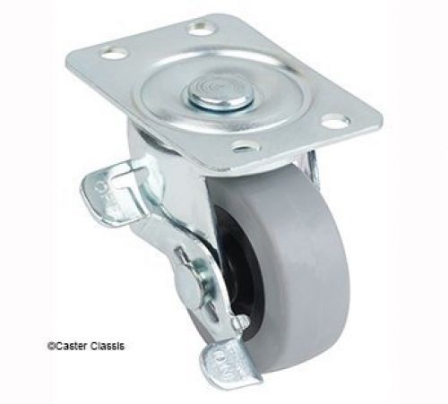 4-pack caster classics locking non-marking low profile ld swivel caster for sale