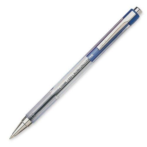 Pilot The Better Retractable Ballpoint Pens, Fine Point, Blue Ink, Dozen Box