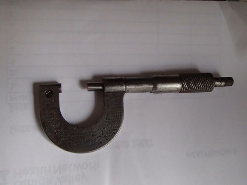 Brown &amp; sharp mfg. co. micrometer no. 20 made prov. r. i., u.s.a. vintage for sale