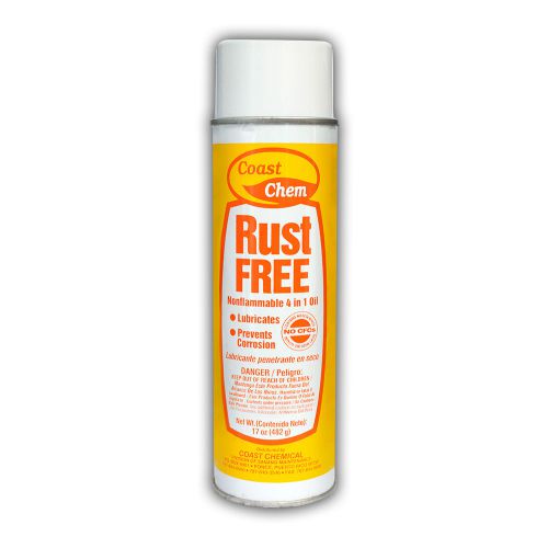 Rust Free Lubricant 4 In 1 - Prevents Corrosion, Eco Friendly - Coast Chem 14oz